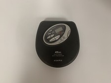 Audiovox 45 Second-DM9913-45-Portable CD Player- Fully Tested  Works