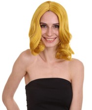 Curly Lady Wigs Collection Gold Halloween Wig HW-775