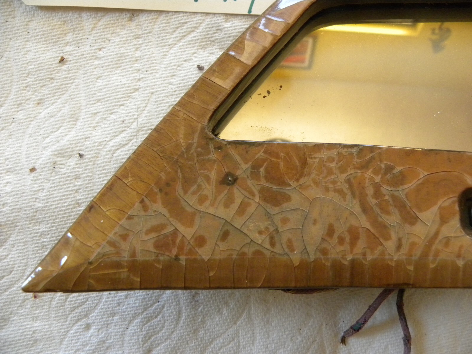 Vintage Rolls Royce Silver Shadow & Wraith II Right (from rear) Vanity Mirror