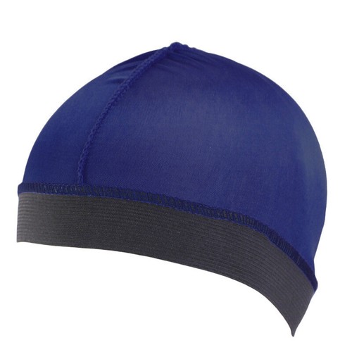 Kids Silky Dome Wave Cap Stocking Dome Caps Wide elastic band Solid Color - Picture 25 of 26