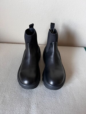 1017 Alyx 9SM Leather Mid Boot with SKX Sole - Size 39