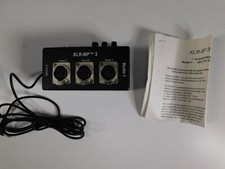 Studio 1 XLR BP 3 Audio Adapter XLR 3 Ports Belt Pack