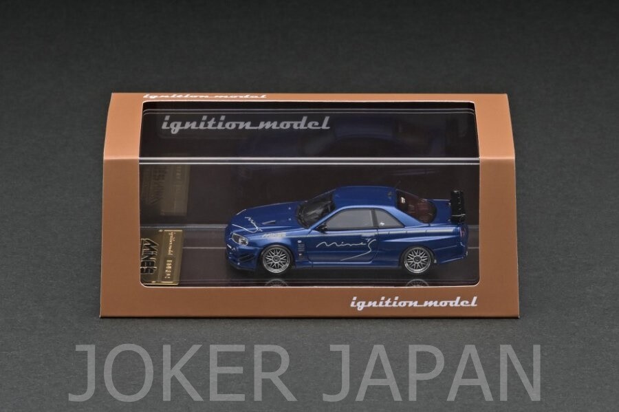 Ignition Model IG2938 1/64 Nissan Skyline GT-R Mine's (R34