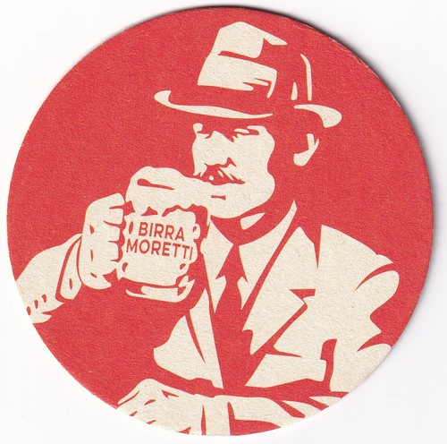 Bierdeckel aus ITALIEN: BIRRA MORETTI
