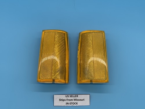 PAR Lámparas Marcadoras Frontales para 81 - 85 Luces Chevy IMPALA Juego Izquierdo Derecho NUEVO - Imagen 13 de 14