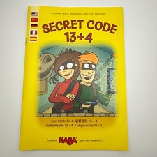 Secret Code 13+4 Instructions Replacement Pieces Parts Rules