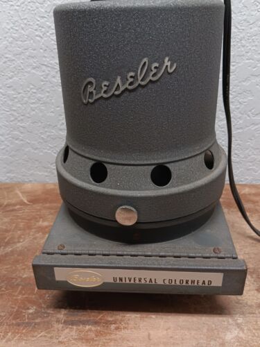 Vintage BESELER Dunkelkammer VERGRÖSSERER Kondensatorlampe Linse Universal Farbkopf - Bild 4 von 15