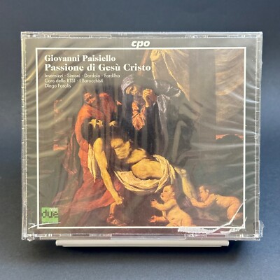 Paisiello PASSIONE DI GESU CRISTO Fasolis [CPO 2 CD Box Set] SEALED RARE