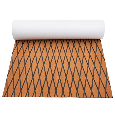 Diamond EVA Foam Marine Boat Flooring Mat Yacht Faux Teak Decking Sheet Carpet