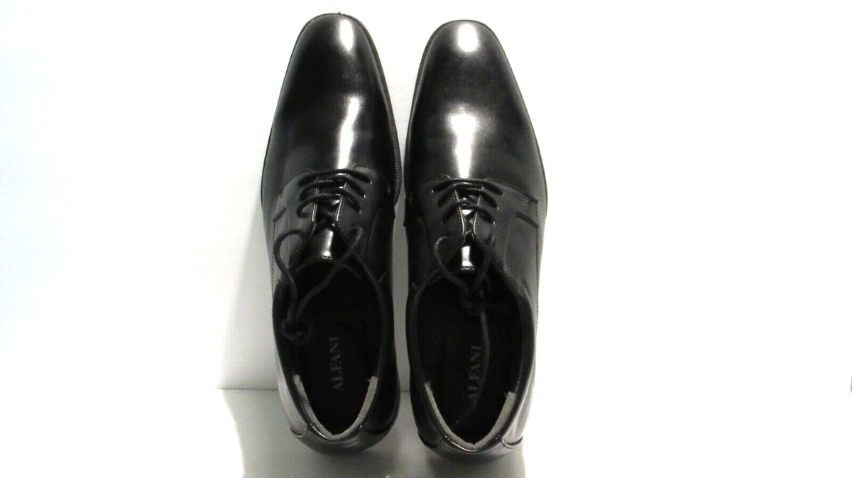 Alfani Men\'s Andrew Plain Toe Derby Shoes Black 10.5 M ALFANI ~ Men main image 4