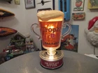 VINTAGE TROPHY BEER SIGN LIGHTED DRAFT BITTER WALL MOUNT OR BAR TOP VHTF