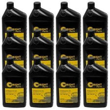 12PK Genuine OEM Wright Hydraulic Premium Oils 15W50 1 Qt.