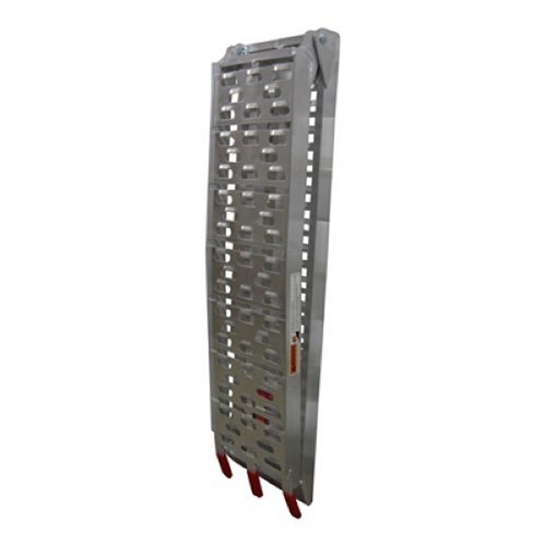 Grafner Auffahrrampe 2er Set Alu Rampe Klappbar Verladerampe 340kg 226x29,5cm - Bild 6 von 7
