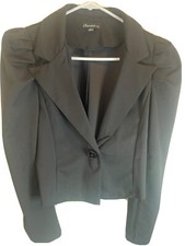 Chocolate U.s.a Black Woman's Blazer Size Small