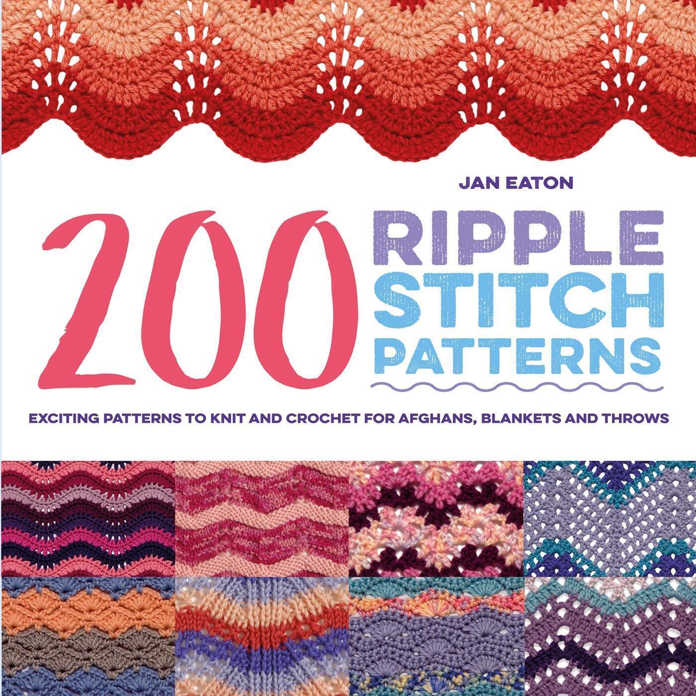 Thumbnail - 200 Ripple Stitch Patterns Jan Eaton Taschenbuch Kartoniert /