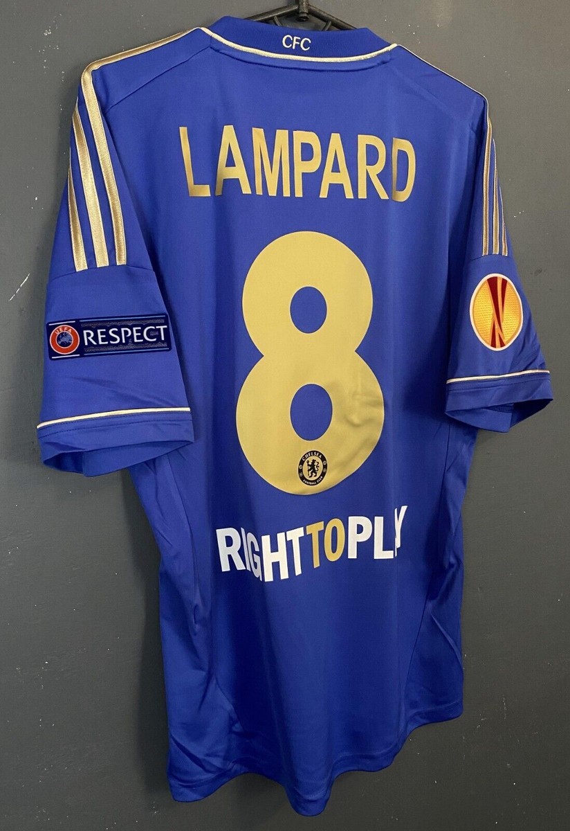 MENS FC CHELSEA 2012/2013 FRANK LAMPARD #8 SOCCER FOOTBALL SHIRT