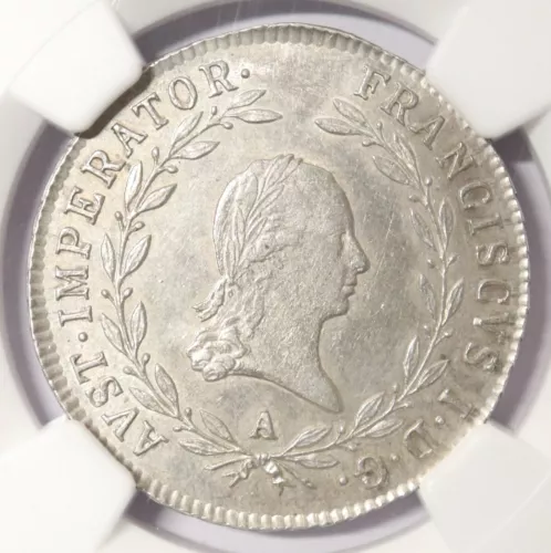 1817-A - 20 Kreuzer - Austria (Habsburg/Franz I) - NGC AU58