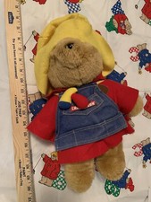bear stuffed used, but washed, fabric to match