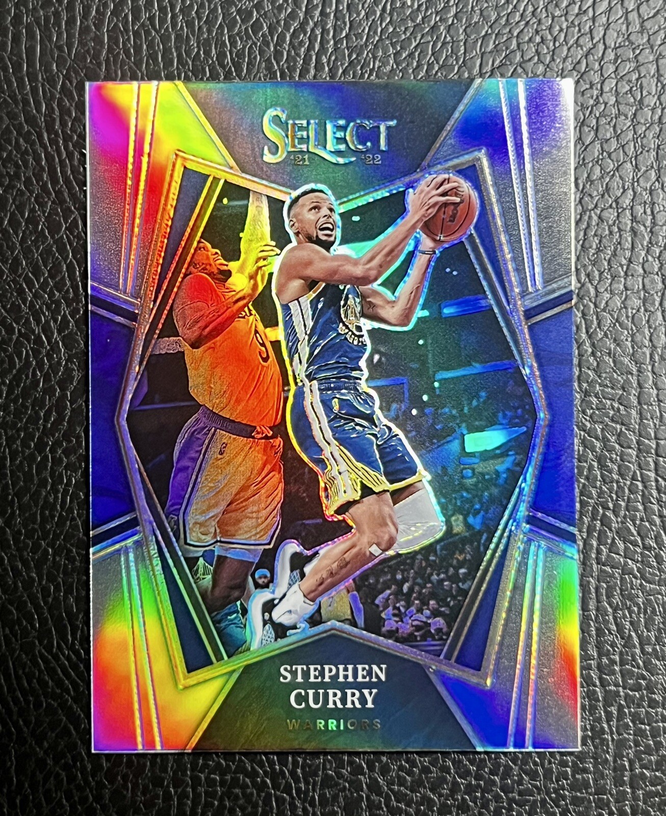 2021-2022 Panini Select Stephen Curry Premier Level Silver Prizm #121 Warriors
