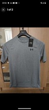 Image of Under Armour T-Shirt M Grey Men's