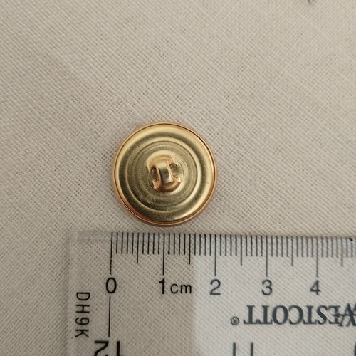 Brooks Brothers 346 Replacement Front Button Gold Tone Castle Blazer Craft - Picture 5 of 6
