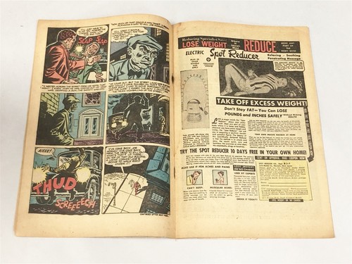 1953 SUSPENSE ISSUE 28 HORROR w SKELETON COVER COMIC BOOK - Picture 3 of 3