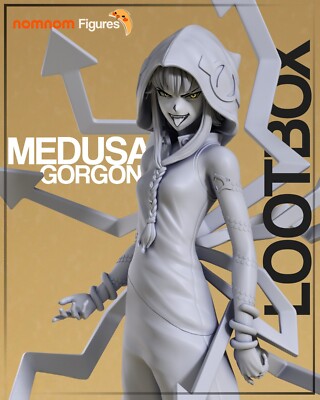 Medusa Gorgon - Soul Eater - Fan Art Figur - 3D Resin Print 246mm