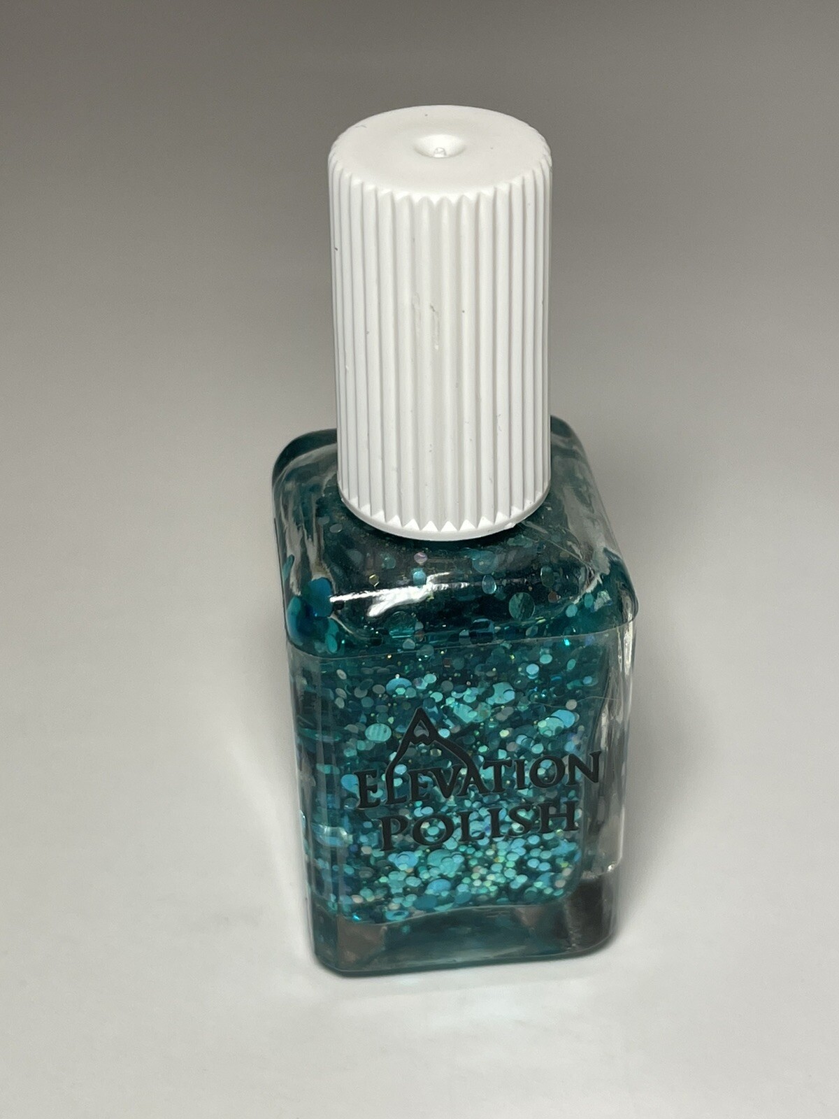 ELEVATION POLISH CATCH A WAVE TURQUOISE AQUA BLUE GLITTER NAIL LACQUER  INDIE | eBay