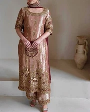 Pakistani Dress Salwar Kameez Ready To Wear Suit Wedding Party Bollywood 3 Piece