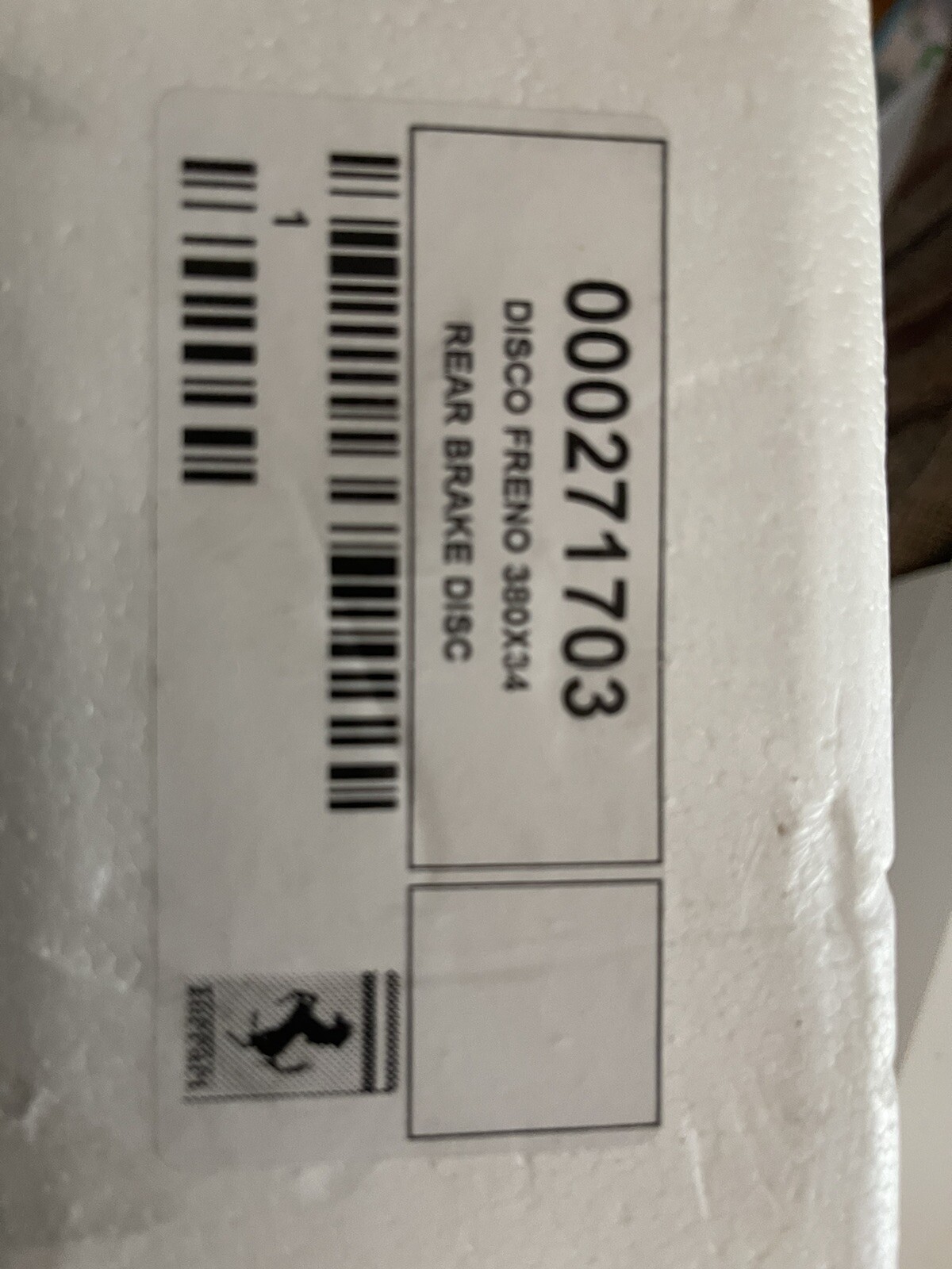 Ferrari 458 Challenge - OEM Rear Brake Disc - Carbon Ceramic -