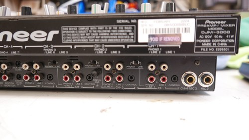 Pioneer DJM-3000 Profi DJ Mixer 4-Kanal getestet guter Zustand - Bild 13 von 14