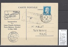 France - Paris - Malmoe - Suede - 1er Vol - 15/05/1925