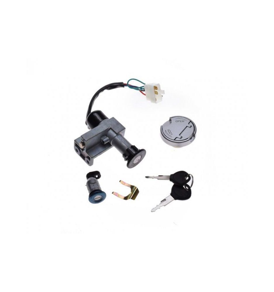 Kit allumage Kymco Agility étanche avec connecteur électrique à broches renforcées