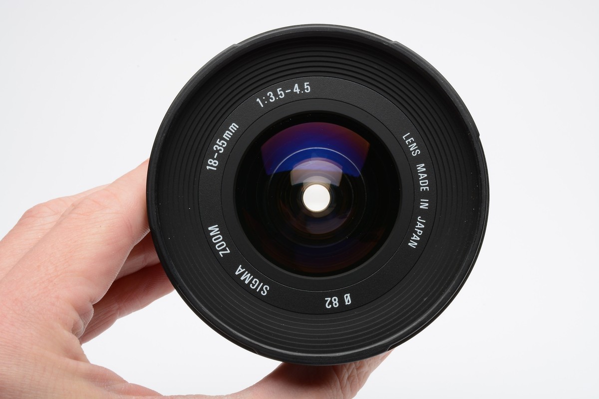 Sigma 18-35mm f3.5-4.5D zoom lens, Nikon AF, Hood, caps, Nice | eBay