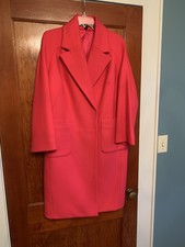 Topshop Boutique Hot Pink Dreams Do Come True Topcoat (6)