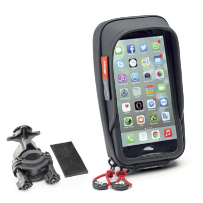 GIVI Universal Smartphone Halter mit Halterung für Roller, Motorrad und Fahrräder
