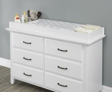 Oxford Baby Changing Topper White Pine Open Box/New