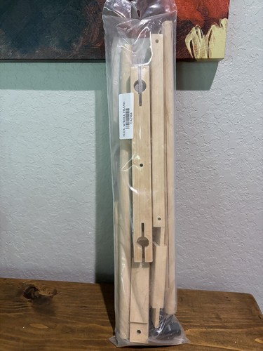 2930 Edmunds Wooden Split Rail Scroll Frame Needlepoint Embroidery 8.5"X18" USA - Picture 4 of 5