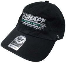 New '47 Brand Dallas Stars Hockey Hat/Cap 2018 NHL Draft NWT adjustable Black
