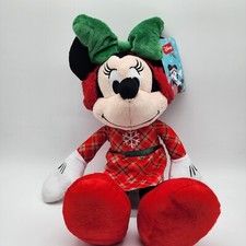 Disney Minnie Mouse Holiday Plush - 15" Collectable Toy Brand New With Tags    