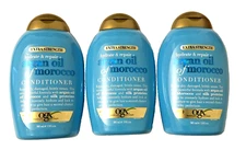 OGX Extra Strength Hydrate Repair Argan Oil of Morocco Conditioner 13oz Lot of 3