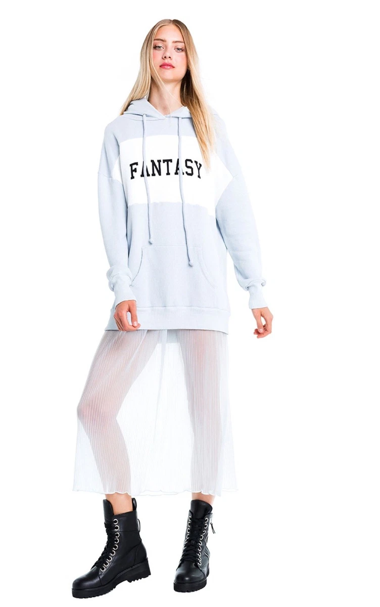 Sweat Capuche Zippé Wildfox Swim, Blanc, Taille S, Femme, Occasion