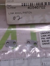 UNIVERSAL INSTRUMENTS 40546702 LINK ANVIL PISTON - BRAND NEW