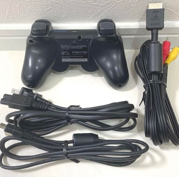 Sony PlayStation 3 PS3 CECH-2000A 120GB Black Console Full Sony PlayStation 3 PS3 CECH-2000A 120GB Black Console Full