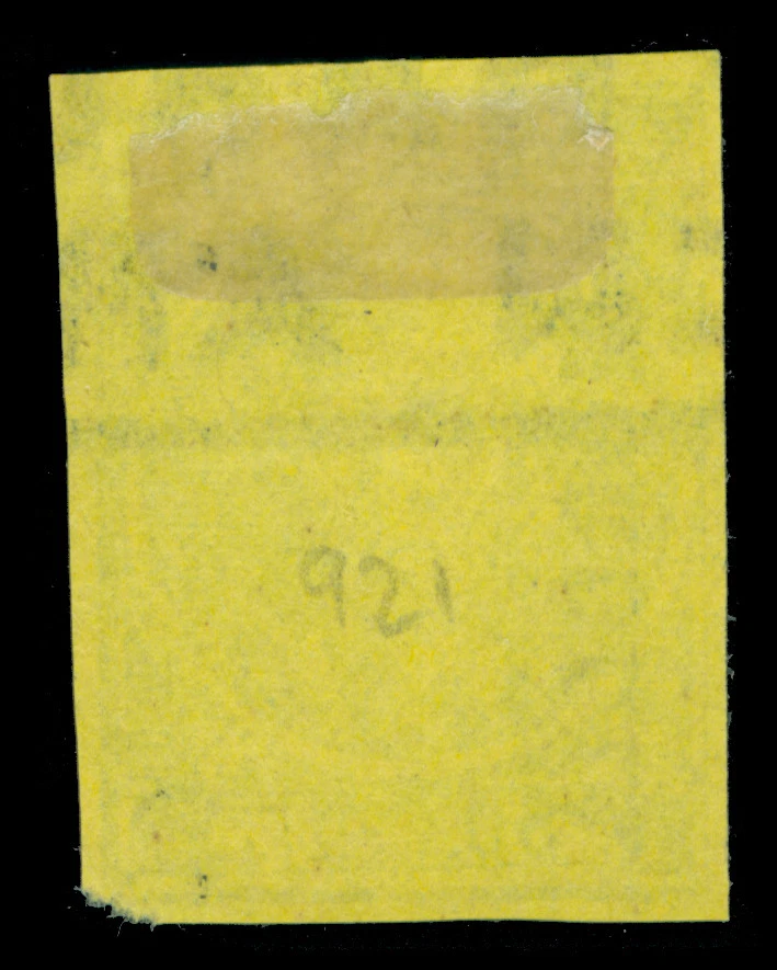 MEXICO 1868 Hidalgo 50c yellow - MORELIA - 10 69 consg. Sc# 62 used VF ARIO cxl - Image 2 of 2