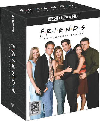 Friends: The Complete Series 4K (10 Seasons, 25-Disc Set. 23x 4K