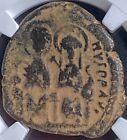 Genuine Ngc Certified Ancient Byzantine Empire Coin 565-578 Ad Justin & Sophia