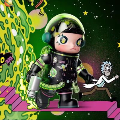 MEGA SPACE MOLLY 400% Rick and Morty Pop Mart Figure | eBay