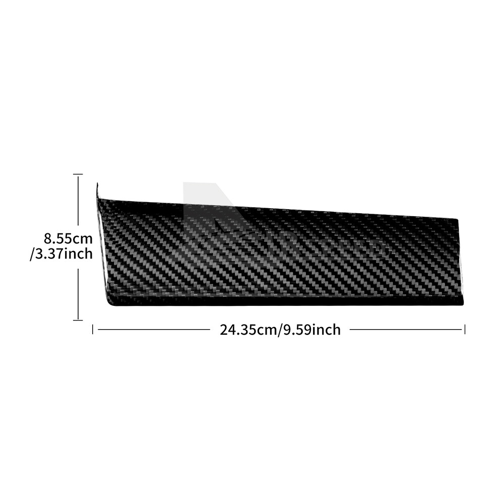 Driver Side Dashboard Cover REAL HARD Carbon Fiber For Subaru Crosstrek