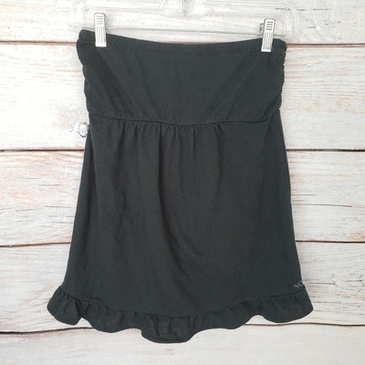 black flowy tube top